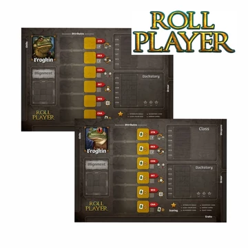 Roll Player: Frogkin Promo Punchboard	