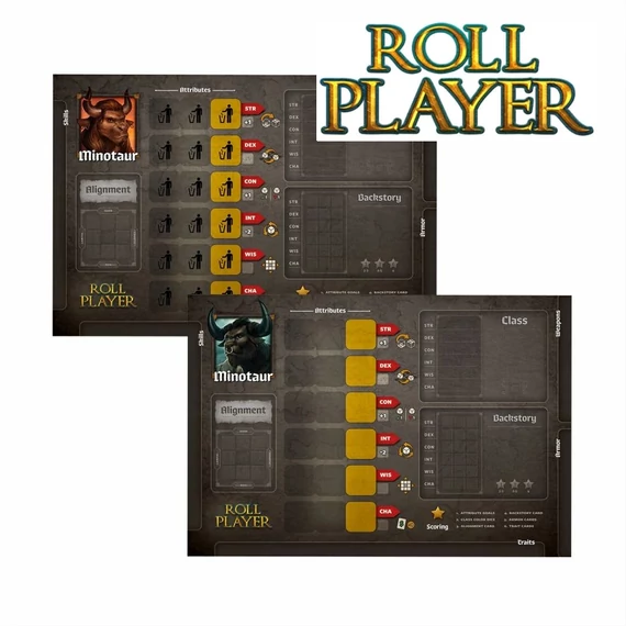 Roll Player: Minotaur Promo Punchboard	