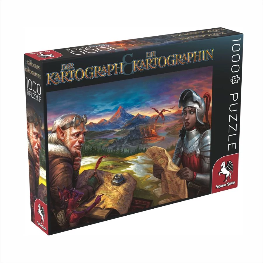 Kartográfusok  - 1000 darabos puzzle