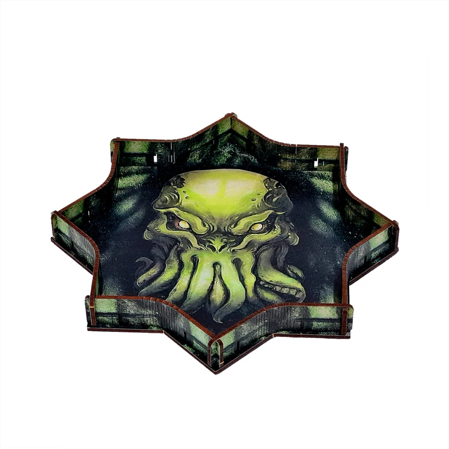 Cthulhu - Zöld dobótálca (e-raptor)